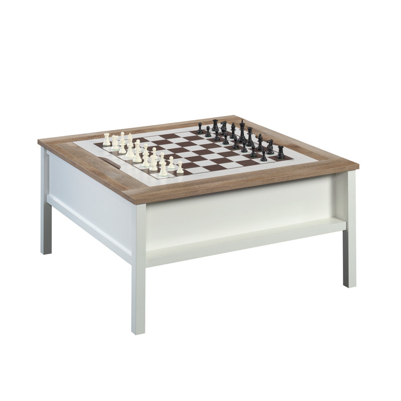 Table de jeu / jeu, finition blanche