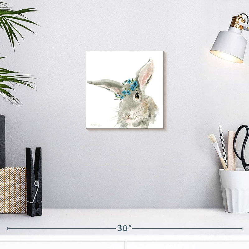 Lapin Crowle Glamour, H 10 po x l 10 po
