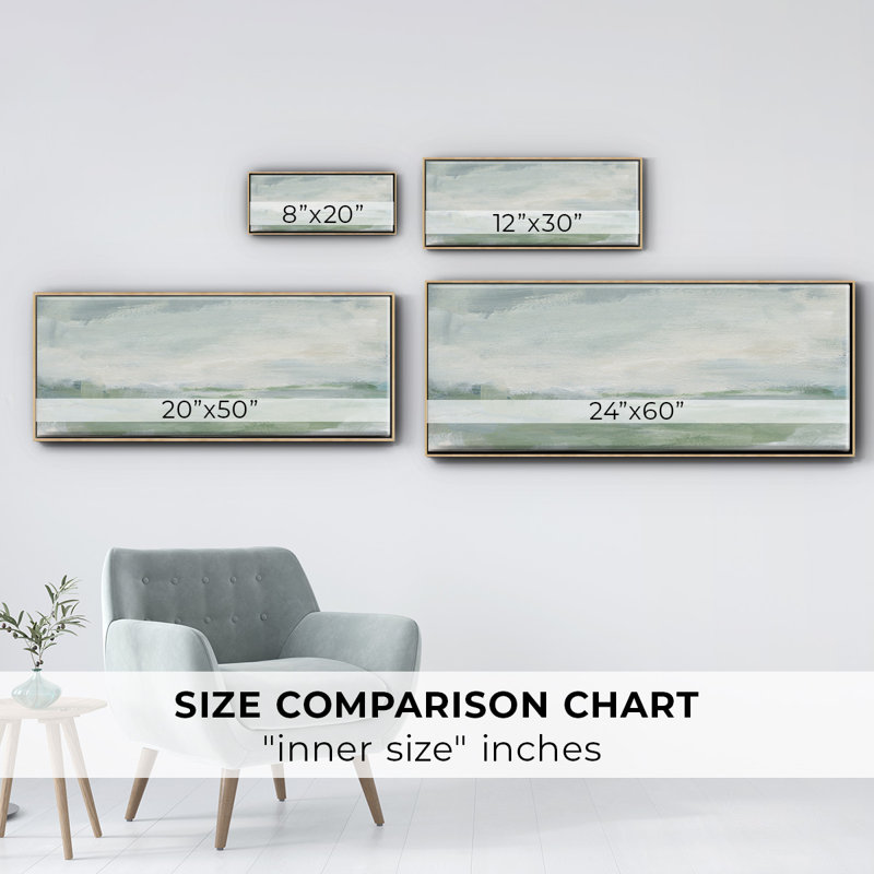Coastal II- Framed Canvas
