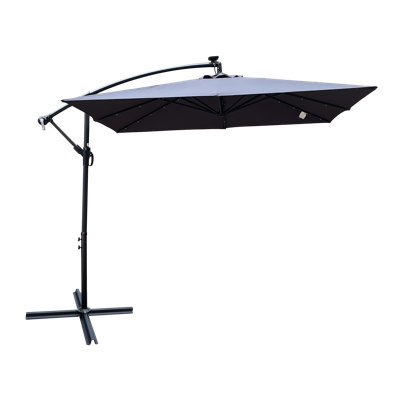 Square 2.5X2.5M Outdoor Patio Umbrella