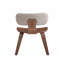Ensemble de table de salle à manger 5 pièces et chaises d'appoint 4X Modern