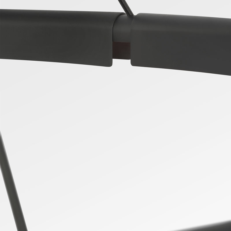 Cloak 1 - Light LED Pendant, 22.2" H x 36.6" W x 36.6" D, Black