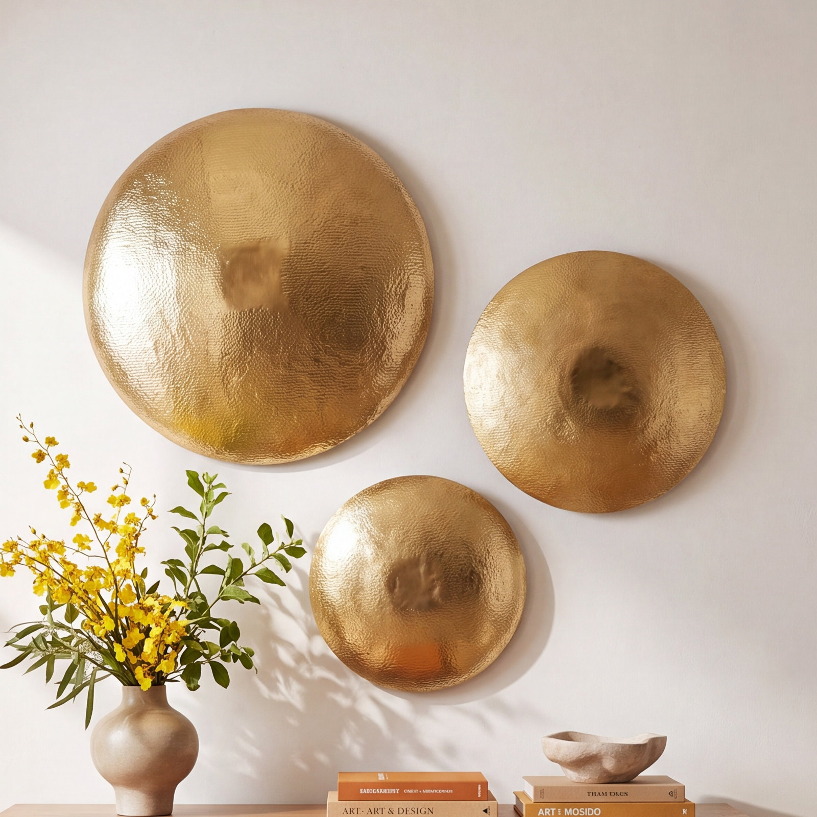 Metal Disk Dimensional Wall Art