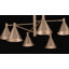 Moderne 6-Light Chandelier