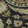 Premium Machine Washable Prisco Black Rug