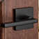 Halifax Passage Door Lever with Square Rosette