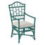 Chippendale Upholstered Arm Chair-1252848215-1252848224