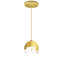 Luminaire suspendu en dome à 1 lumière-668958525-668958497