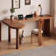 Bureau en bois massif de style nordique en L-1888768340