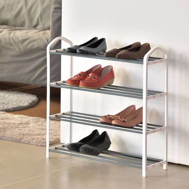 Simplify 30 Pair 10 Shelf Stackable Shoe Rack-Black — Liberty Department  Stores