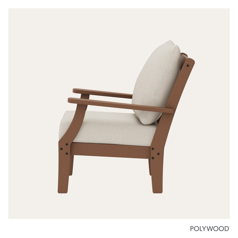 Fauteuil Braxton, Revolution® toile de jute dune, Beige clair