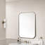 Rohe Flat Metal Beveled Wall Mirror-91084000-91083912