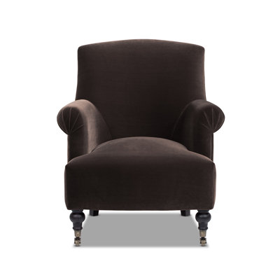 Naine Pine Velvet Armchair