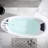67'' x 31'' Whirlpool Plastic / Acrylic Bathtub with Faucet