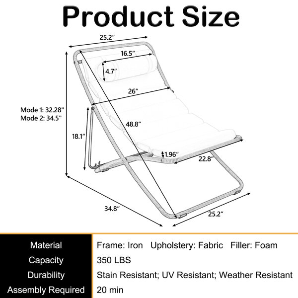 Dimensions du produit