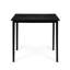 Table de bar d'extérieur minimaliste gris foncé, en bois, table en bois - gris, pour le jardin et l'extérieur, 41 po de hauteur, assemblage requis