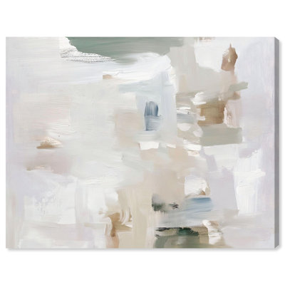 "Coastal Haze", impression sur toile par Art Remedy, cadre noir, 20 x 16