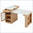 59.5" Kitchen Island with Extendable Dining Table (3 Lengths) and Double-Sided Storage – Natural-598836484