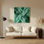 «Geometric Abstraction 25», art mural en métal vert-383536340