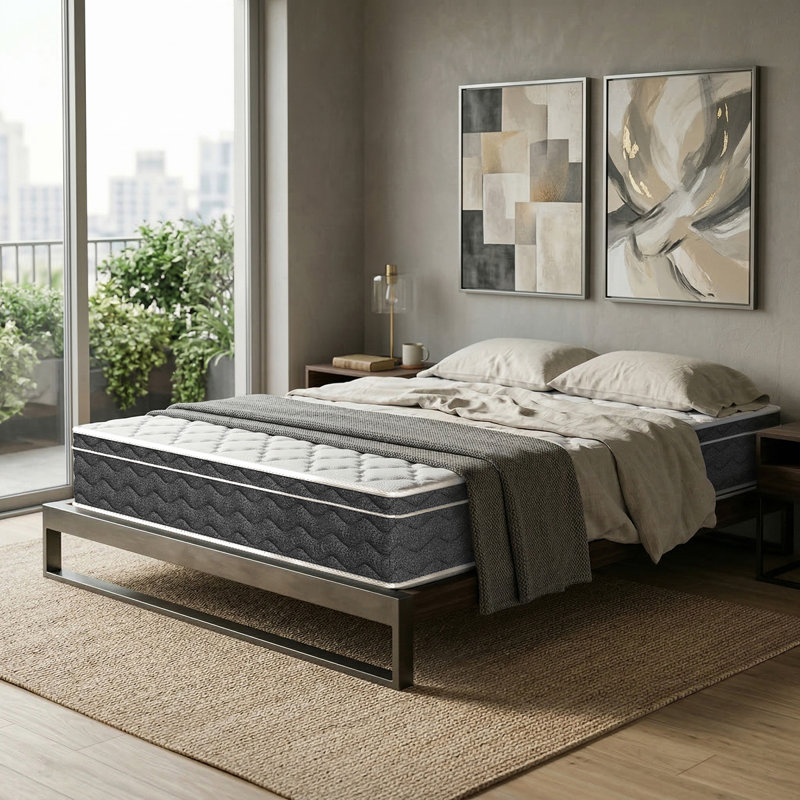 14-Inch Hybrid Mattress – Cooling Gel Memory Foam For Pressure Relief, Motion Isolation, King