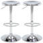 Ensemble de 2 tabourets de bar, tabourets de bar pivotants à hauteur réglable, tabourets de bar Airlift en métal, chaises de bar à hauteur de comptoir sans dossier pour la cuisine, salle à manger, pub, café-1089634117-1089634142