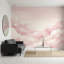 Papier peint nuages roses avec aquarelle et ciel pastel-47781917-47781915