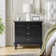Arthelia Traditional 3-Drawers Nightstand with Built-in Charging Station and Pull-out Shelf