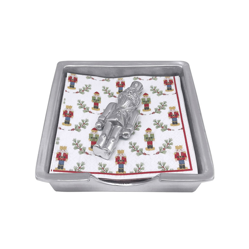 Traditions Nutcracker Beaded Napkin Holder