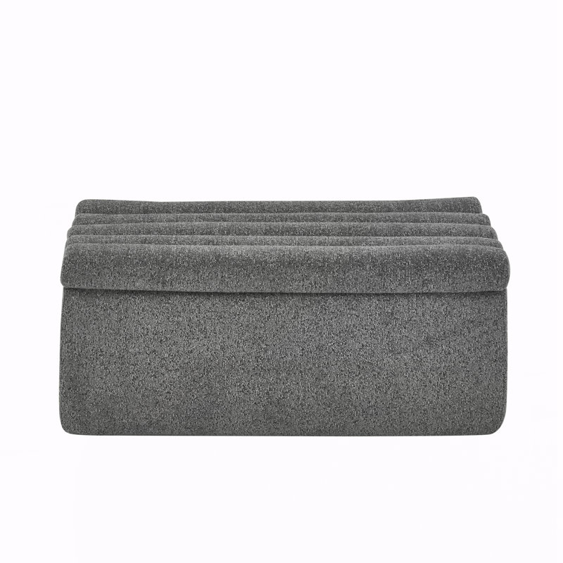 Bench For Bedroom End Of Bed, Gray