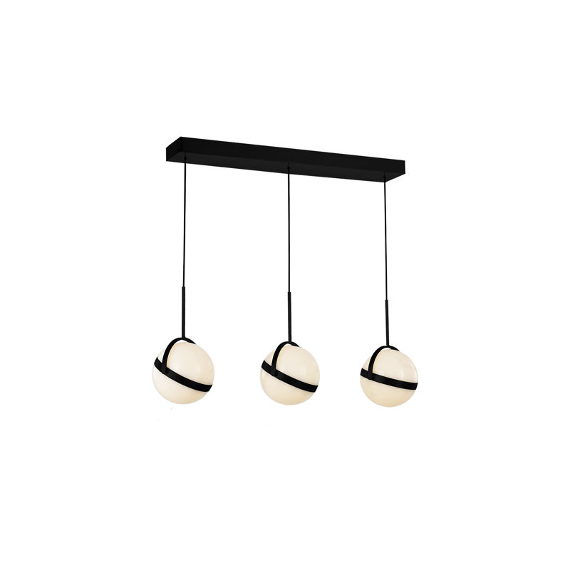 Globo 3 - Light LED Pendant, Matte Black