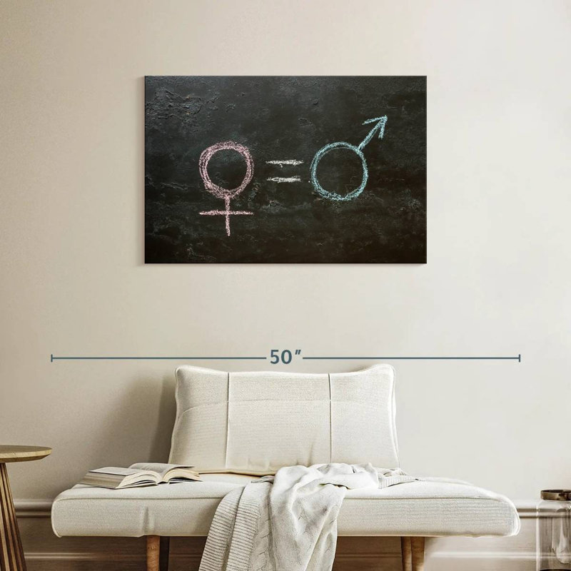 Symbole d'autonomisation des femmes, H 24 po x l 36 po