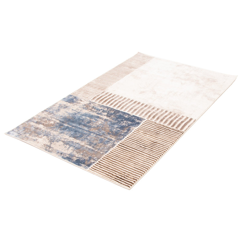 Gouveia Grey Rug, Rectangle 5' x 8'