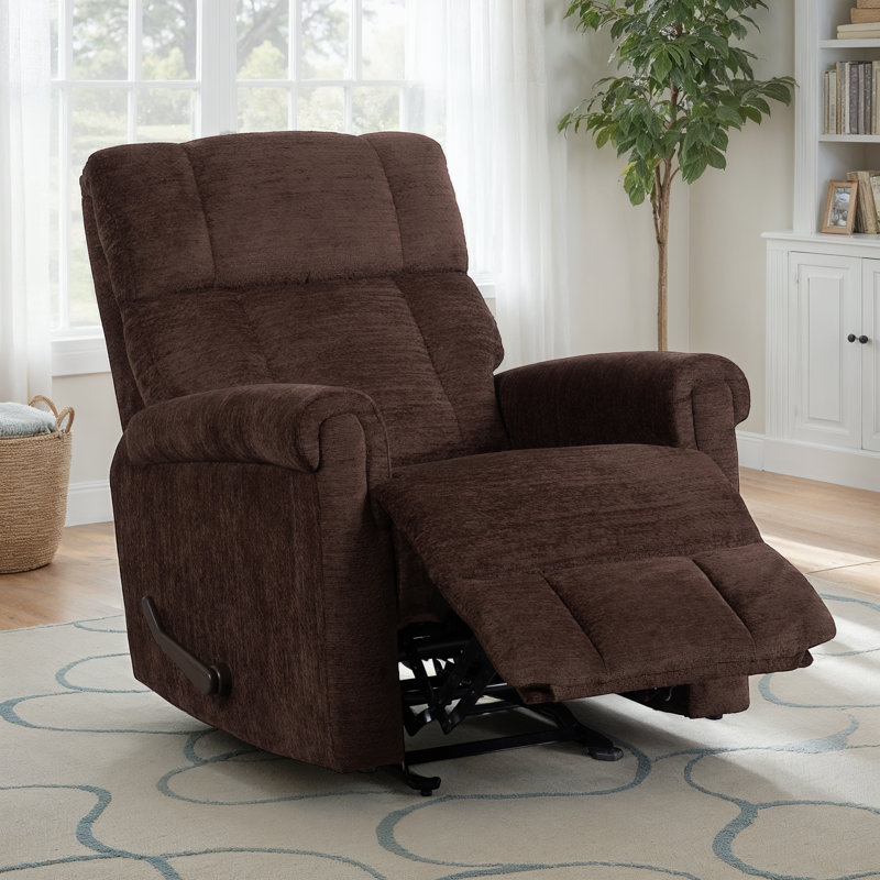 Clint Gliding Recliner, Brown