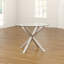 Blair Round Glass Top Dining Table