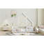 Lit en bois en forme de maison avec rampe, main courante-2120392567-2120392566