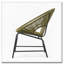 Ensemble de chaises de patio en osier-1105248226