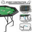 Table de poker professionnelle pliable octogonale pour 8 joueurs - table de jeu de style casino-125964764