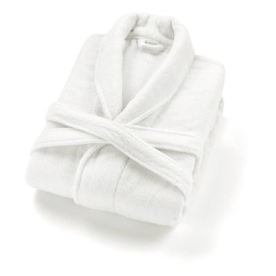 Peignoir mi-mollet unisexe