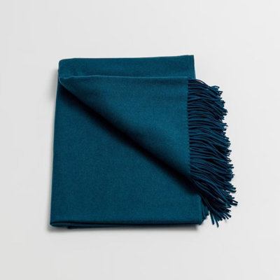 Lincove Pure Mongolian Cashmere Wool Blanket - Throw Blanket For Sofa