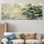 Collage de feuilles de lierre sur un mur I - D'art mural - Toile d'art murale traditionnelle