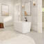 Baignoire de trempage autoportante en acrylique Glendale