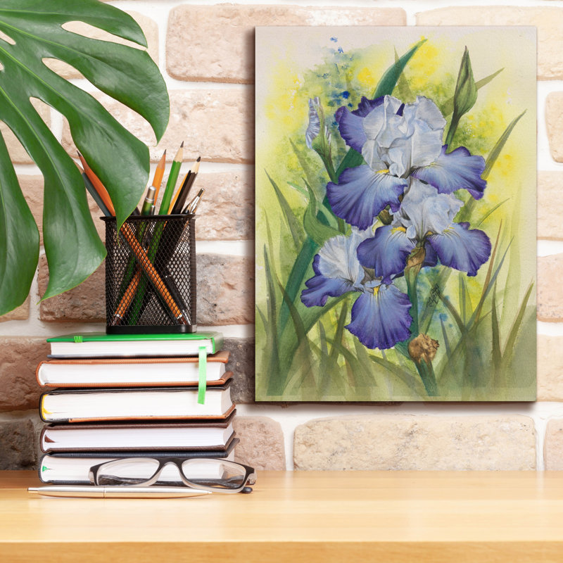 «Awake On Canvas» par Barbara Keith, reproduction, H 16 po x l 12 po x P 0,75 po