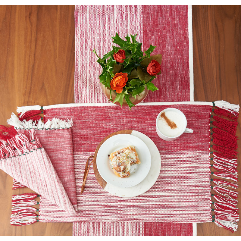  Placemat S/4, Red