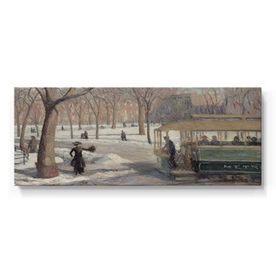 Série paysage - DCXLVI - Toile tendue avec châssis - Prêt à accrocher