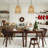 Aziz 1 - Light 13.8"W Rattan Bell Pendant