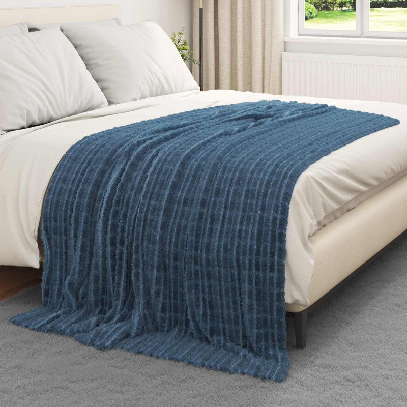 5.2-31 Blanket, 200cm x 150cm, Navy Blue