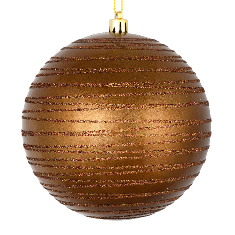 Ornement boule de bonbon, Moka