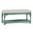 Summer Retreat Wicker Shelf Storage Bench-71425197-71425234