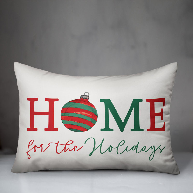 Coussin décoratif Home For Holiday