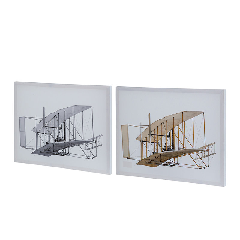 Ensemble de 2 grands diptyques rectangulaires